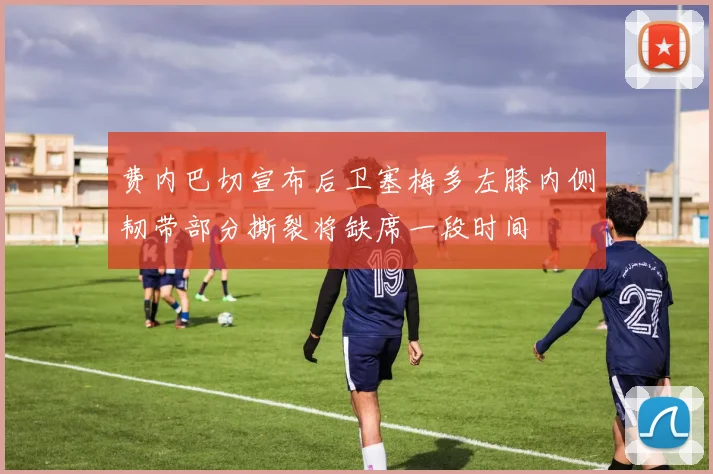 费内巴切宣布后卫塞梅多左膝内侧韧带部分撕裂将缺席一段时间